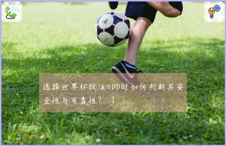 选择世界杯投注app时如何判断其安全性与可靠性？_1