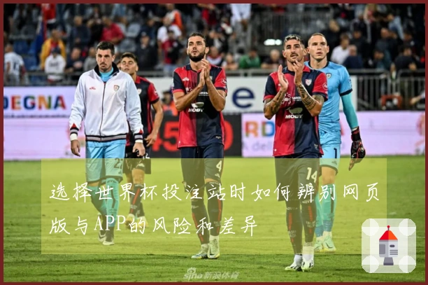 选择世界杯投注站时如何辨别网页版与APP的风险和差异