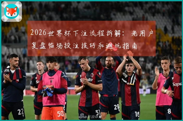 2026世界杯下注流程拆解:老用户复盘临场投注技巧和避坑指南