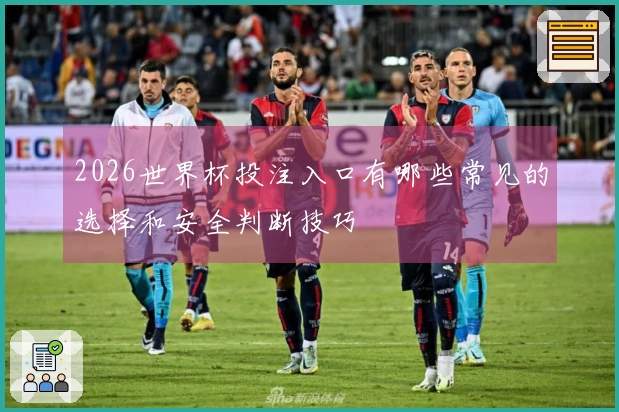 2026世界杯投注入口有哪些常见的选择和安全判断技巧